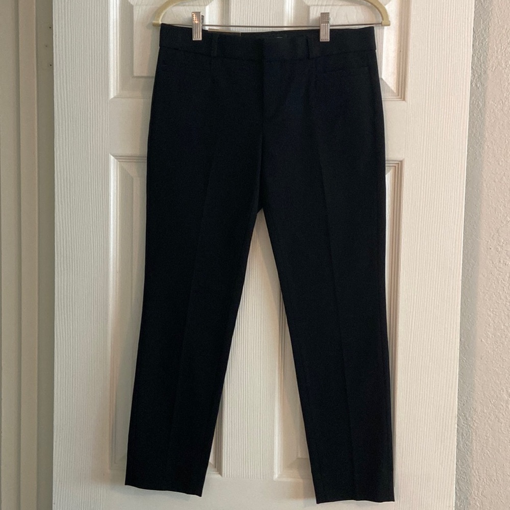 Banana republic Sloan crop black pants